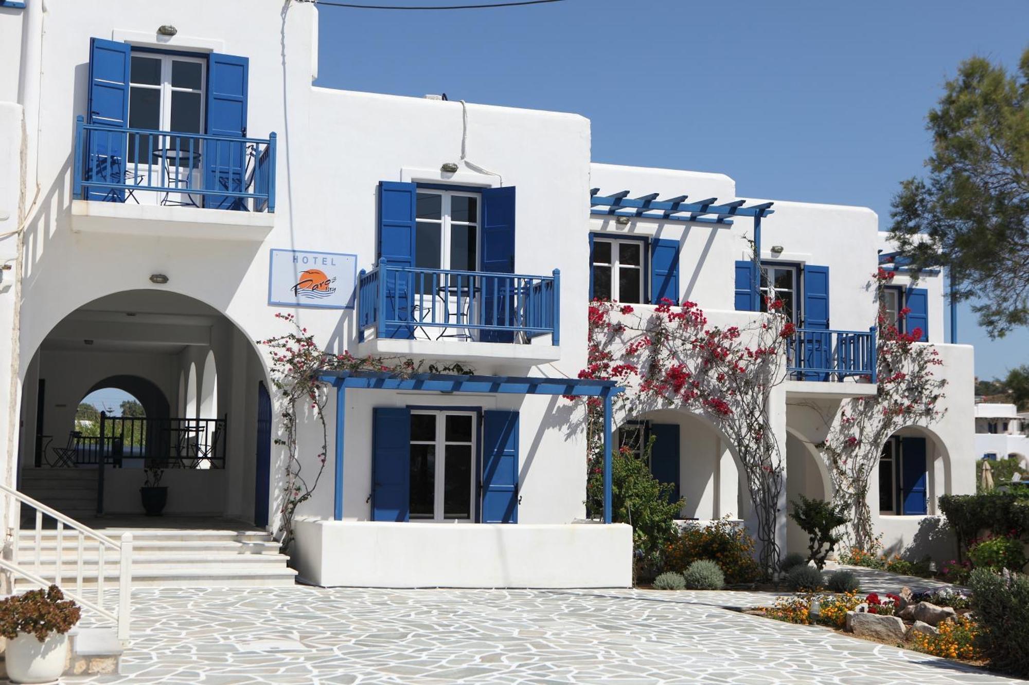 Paros Inn Logaras Buitenkant foto